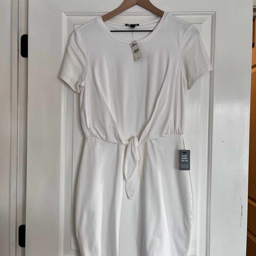 Tie-Front Dress